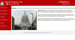 Desktop Screenshot of capitolnavigators.com